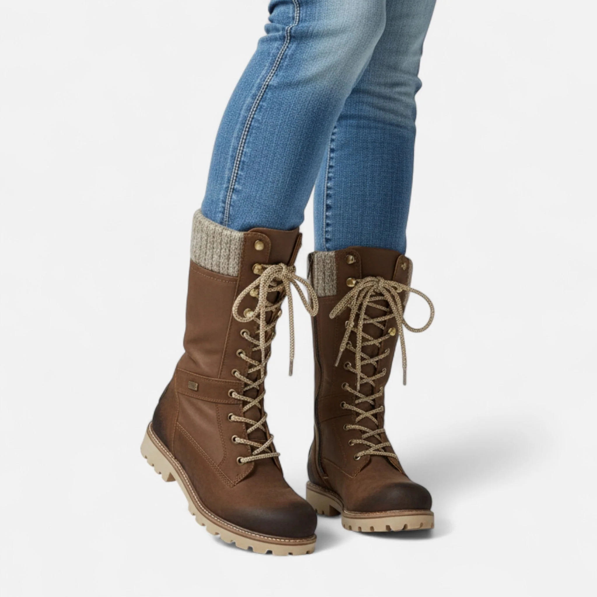 Laura – Robuste Damen Schnürstiefel mit warmem Innenabschluss - Image 3