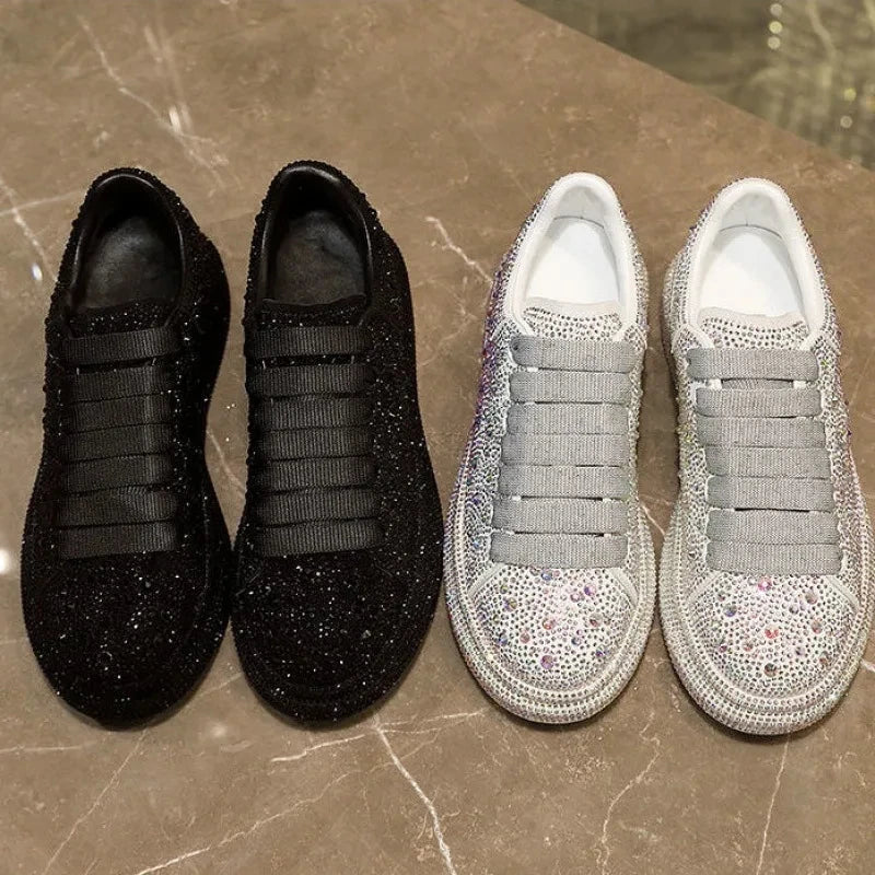 Lauren- Glitzernde Sneaker mit Kristallverzierungen - Image 10