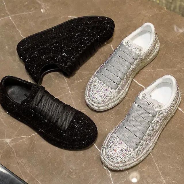 Lauren- Glitzernde Sneaker mit Kristallverzierungen - Image 11