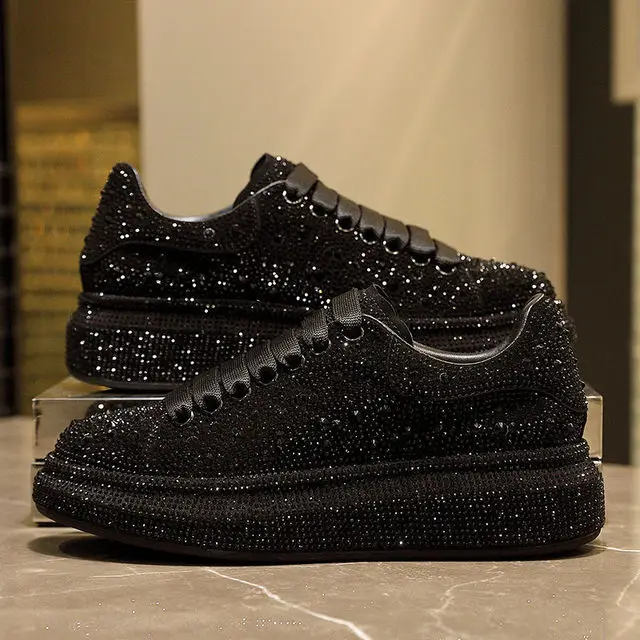 Lauren- Glitzernde Sneaker mit Kristallverzierungen - Image 14