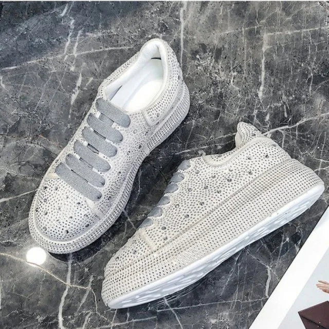 Lauren- Glitzernde Sneaker mit Kristallverzierungen - Image 15