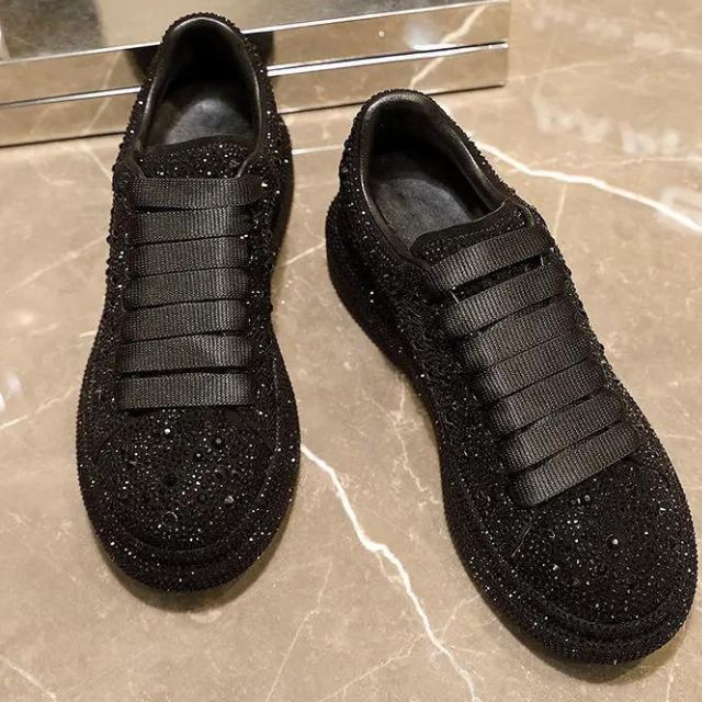 Lauren- Glitzernde Sneaker mit Kristallverzierungen - Image 8