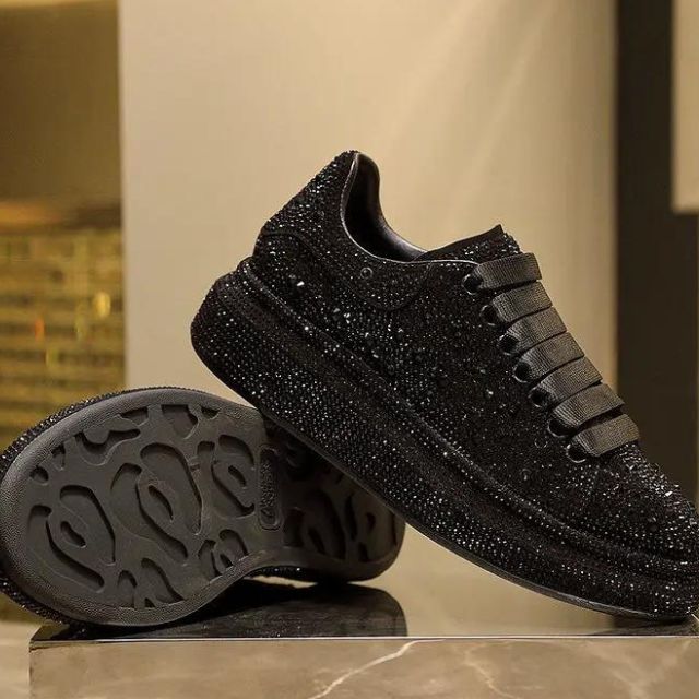 Lauren- Glitzernde Sneaker mit Kristallverzierungen - Image 9