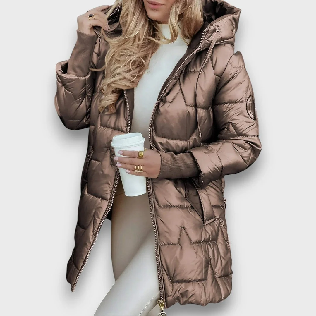 Laverne – Steppjacke mit Kapuze - Image 2