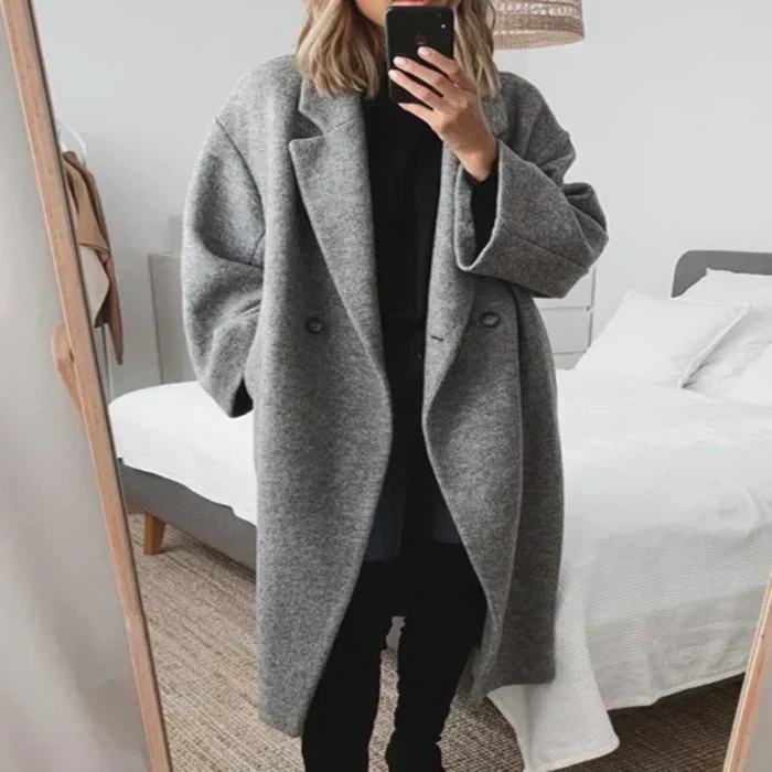 Layla | Oversized Wolljacke - Image 4