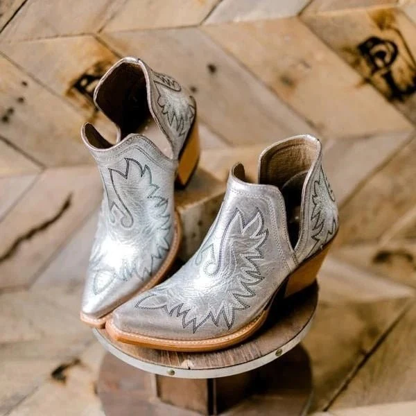 Leah- Cowboy Stiefeletten mit Absatz - Image 3