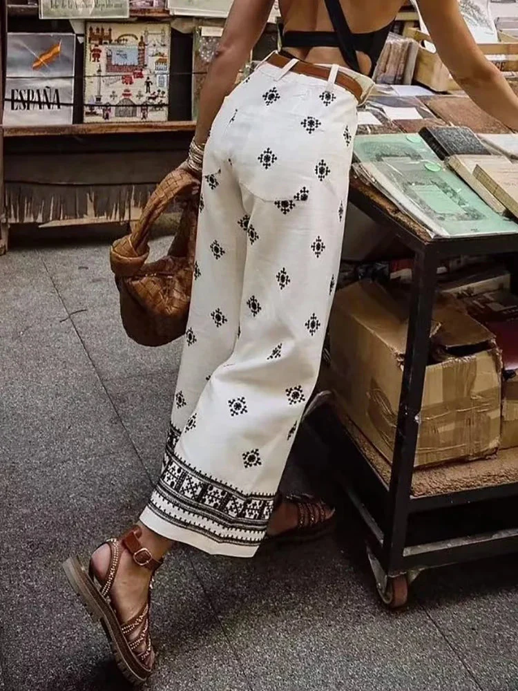Leah | Vintage Boho-Hosen für Frauen - Image 2