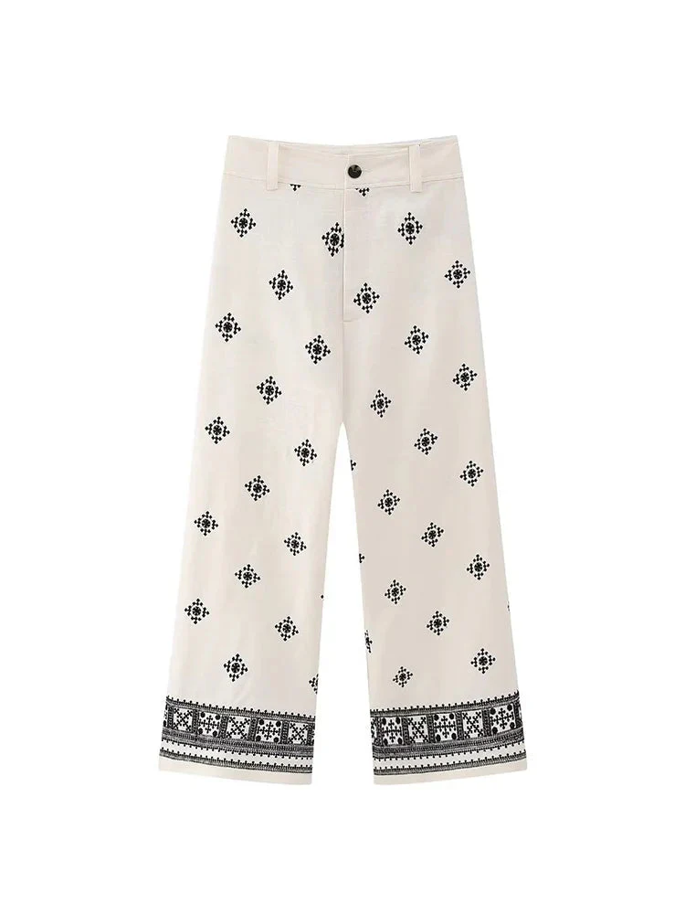 Leah | Vintage Boho-Hosen für Frauen - Image 4