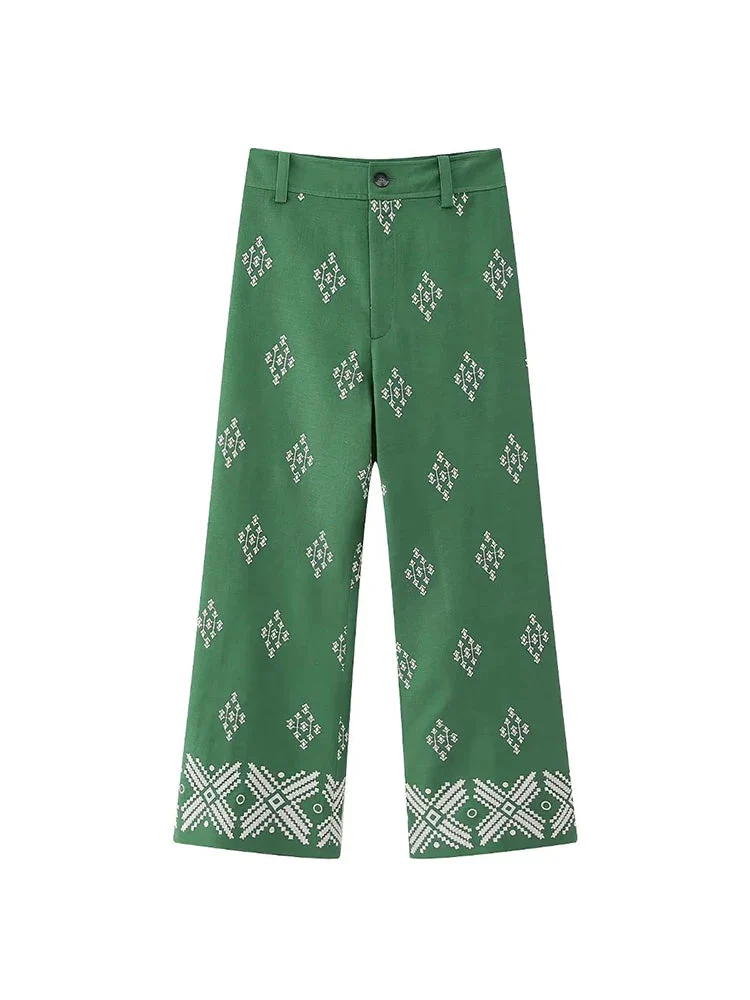 Leah | Vintage Boho-Hosen für Frauen - Image 5
