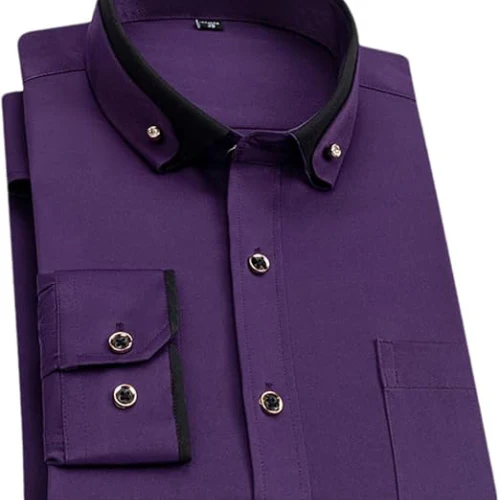 LEAND| Herren Stretch-Hemd mit Langarm – Glatt & Knitterfrei - Image 7