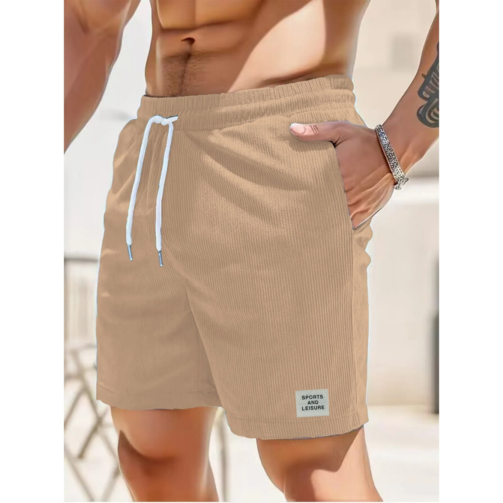 Leandro - Herren Gestreifte Shorts - Image 4