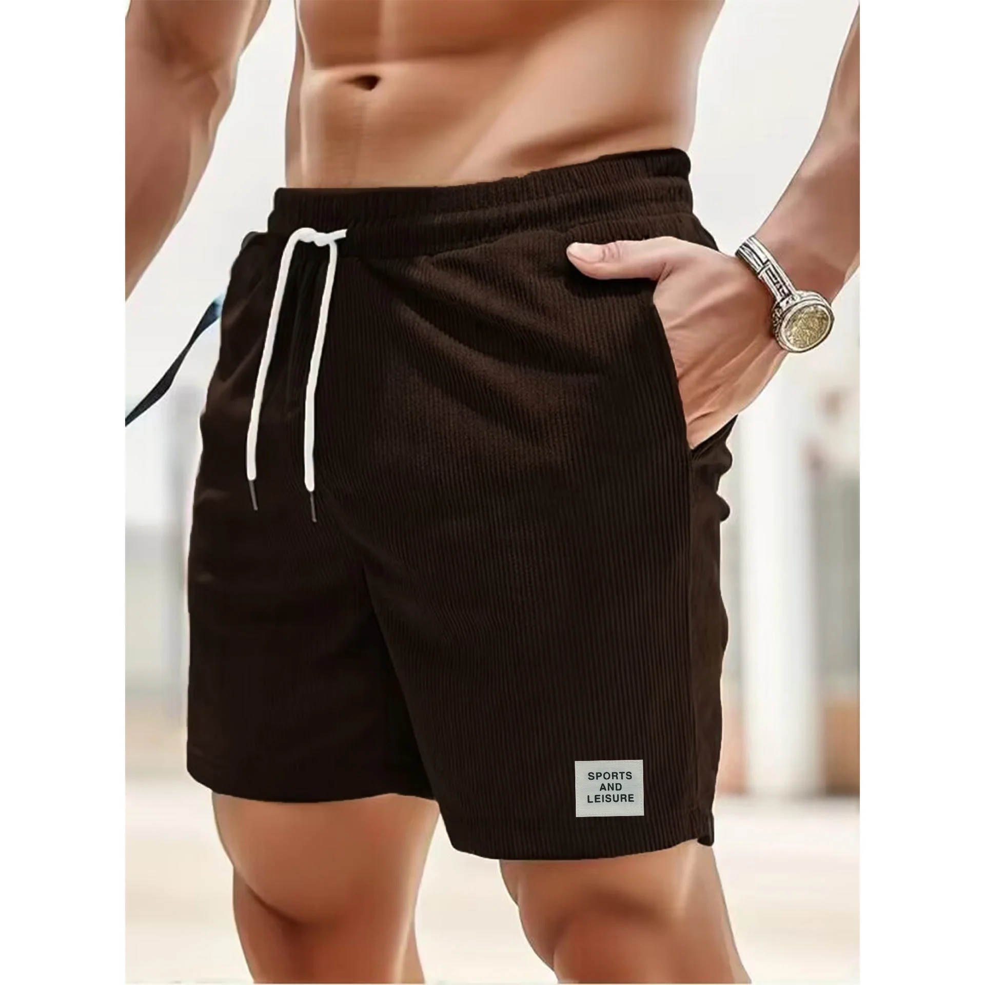 Leandro - Herren Gestreifte Shorts - Image 7