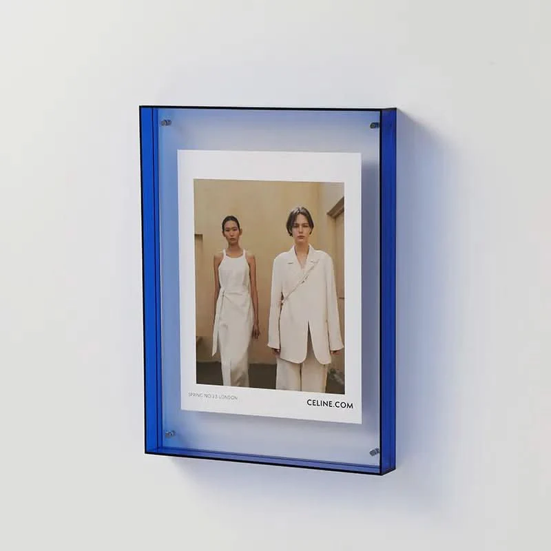 Lebendiger Acryl-Fotorahmen mit farbigen Kanten - Image 3