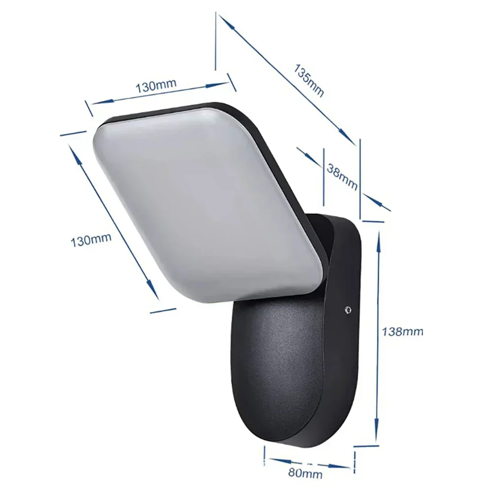 LED Außenwandleuchte mit Bewegungssensor - Image 4