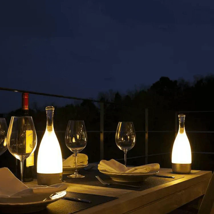 LED Tischlampe in Flaschenform – Wiederaufladbare Designleuchte - Image 10