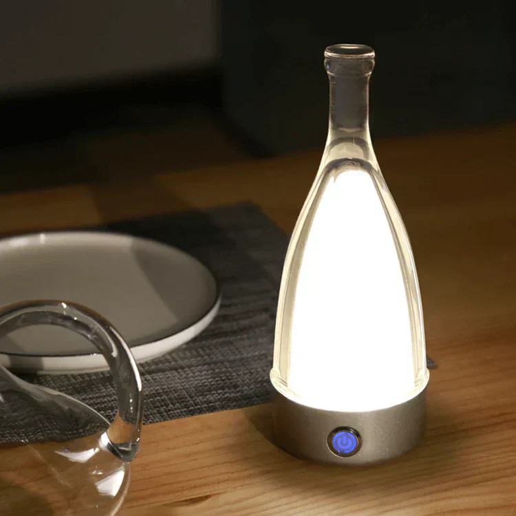 LED Tischlampe in Flaschenform – Wiederaufladbare Designleuchte - Image 11