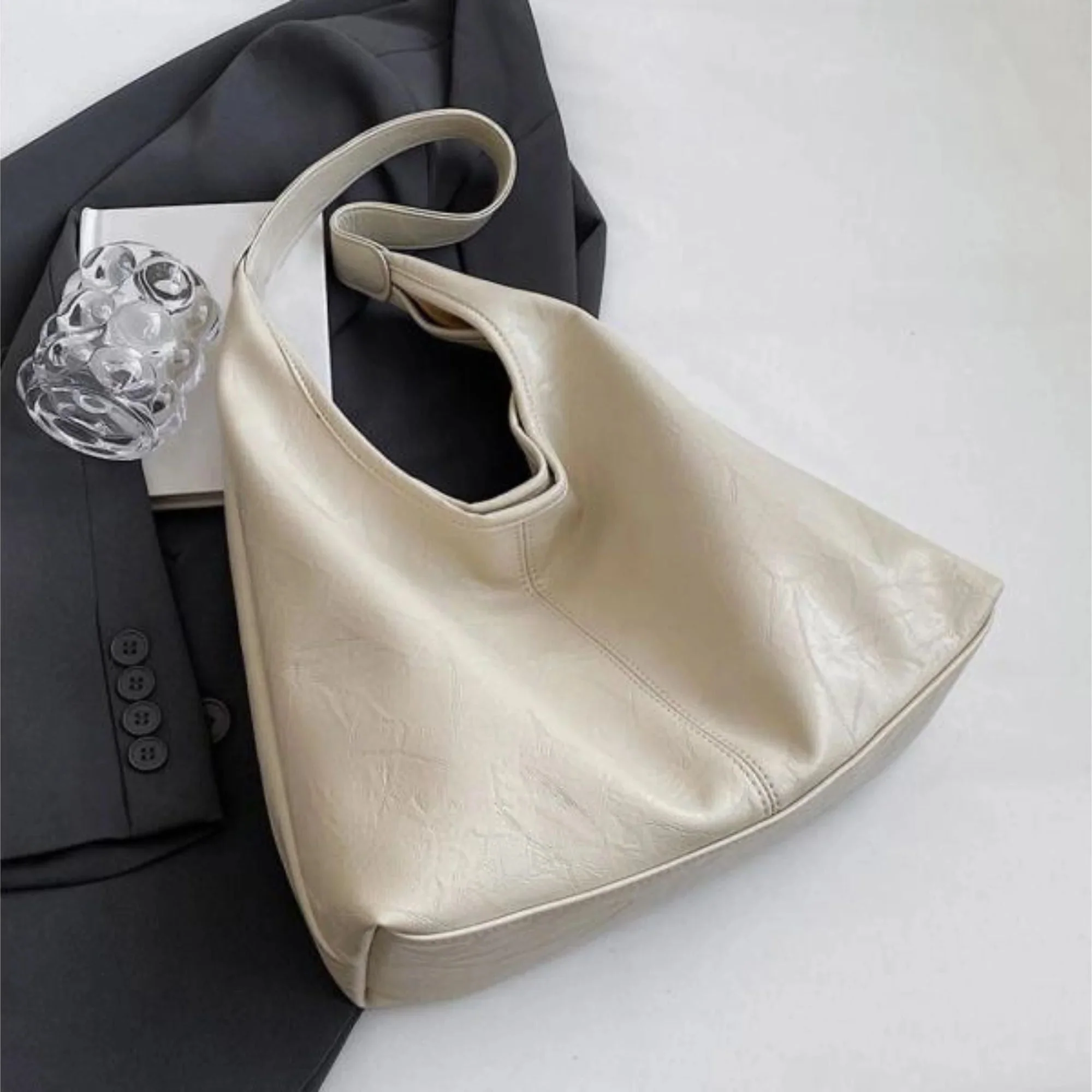 Leder Tragetasche für Frauen - Heike - Image 3