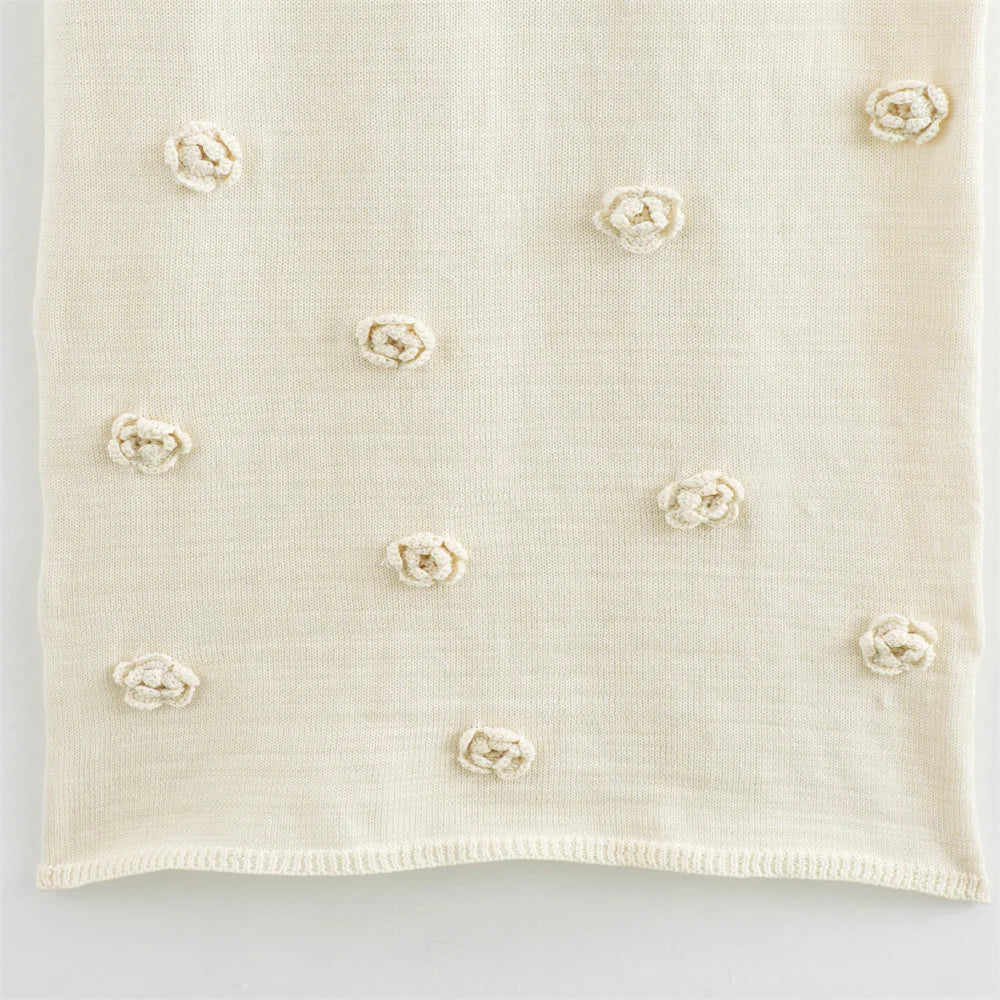 Leia | Kleid mit Rosendetail - Image 3
