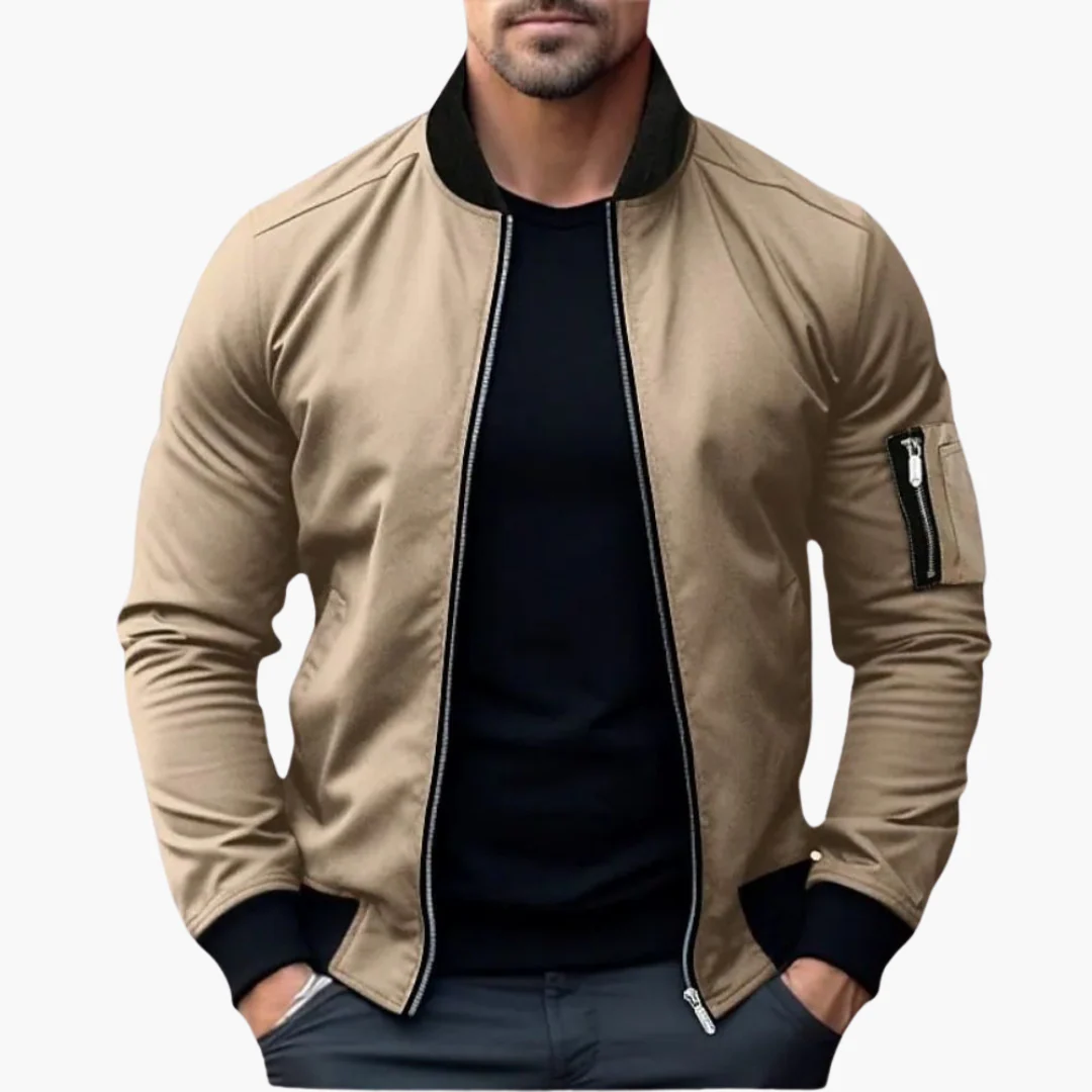 Leichte Bomberjacke für Herren - Atmungsaktiv & Stylisch - Image 3