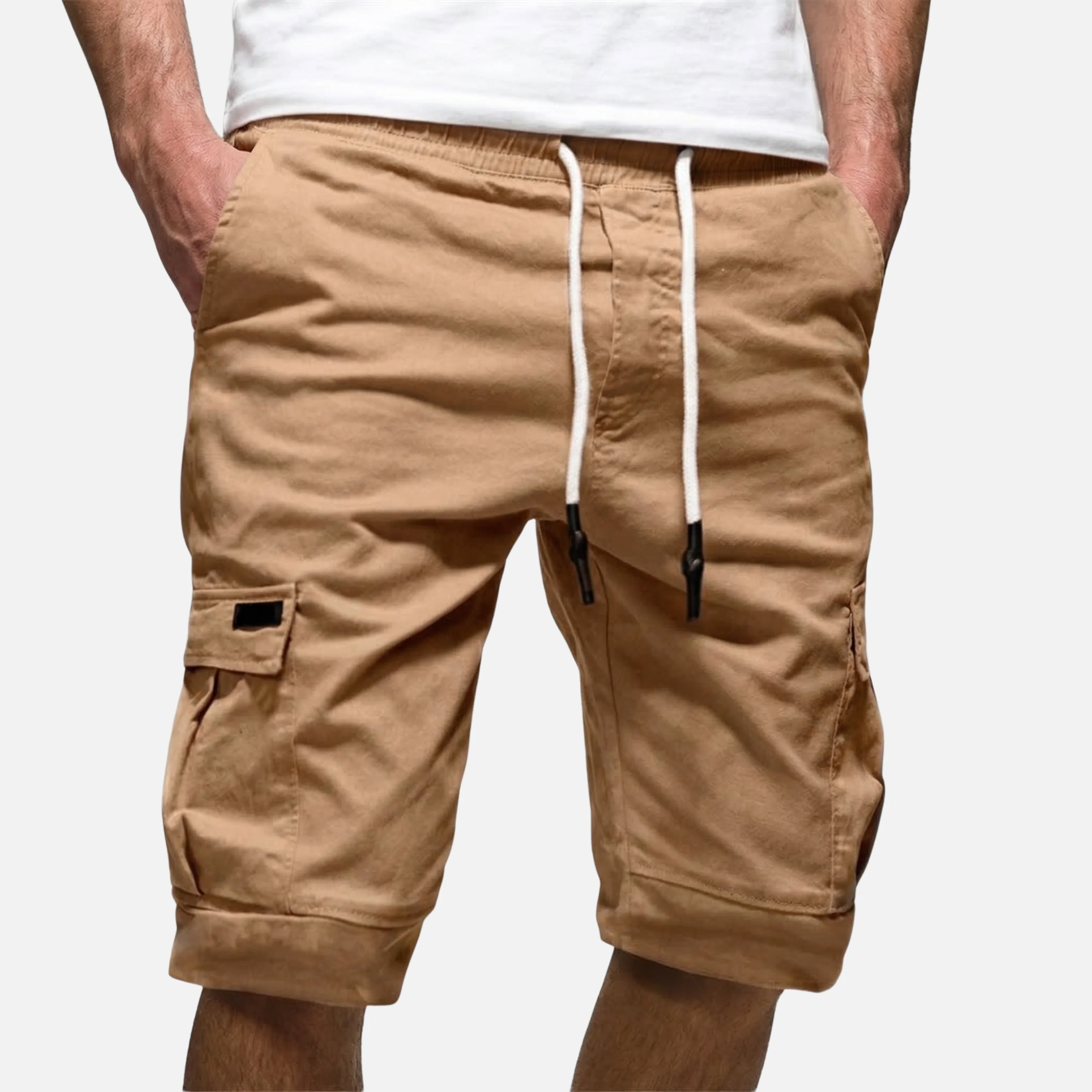 Georg | Herren Leichte Casual Cargo Shorts Kordelzug – Cargo Shorts Herren Sommer - Image 5