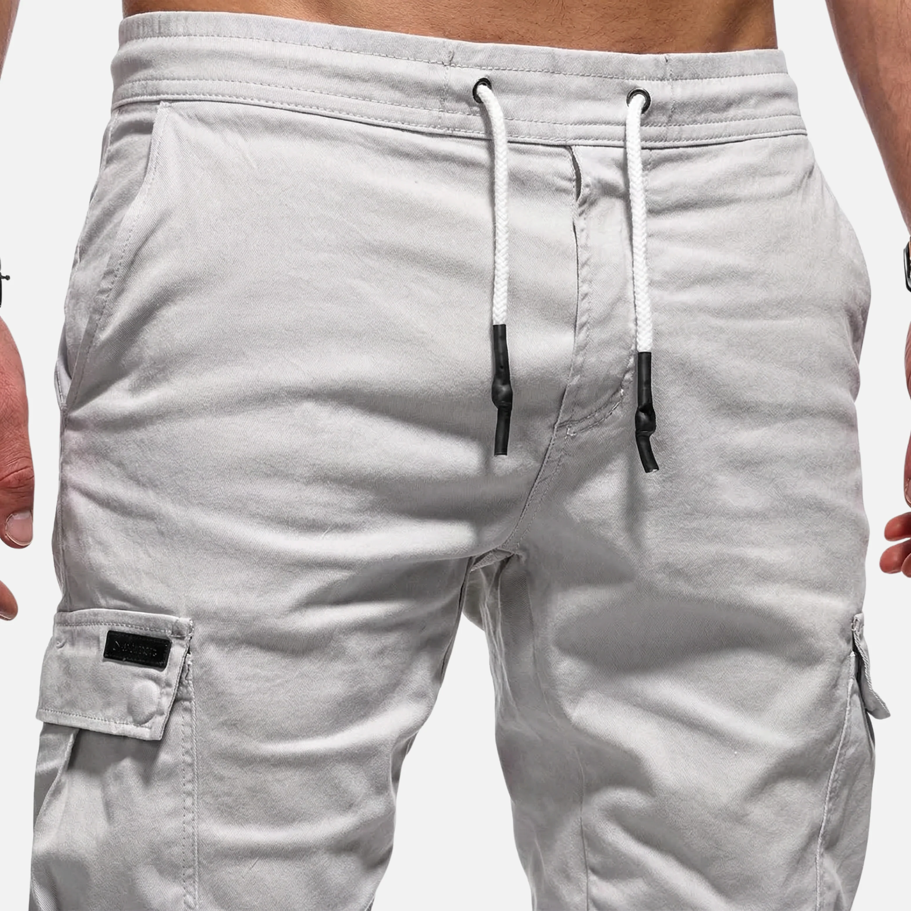 Georg | Herren Leichte Casual Cargo Shorts Kordelzug – Cargo Shorts Herren Sommer - Image 6