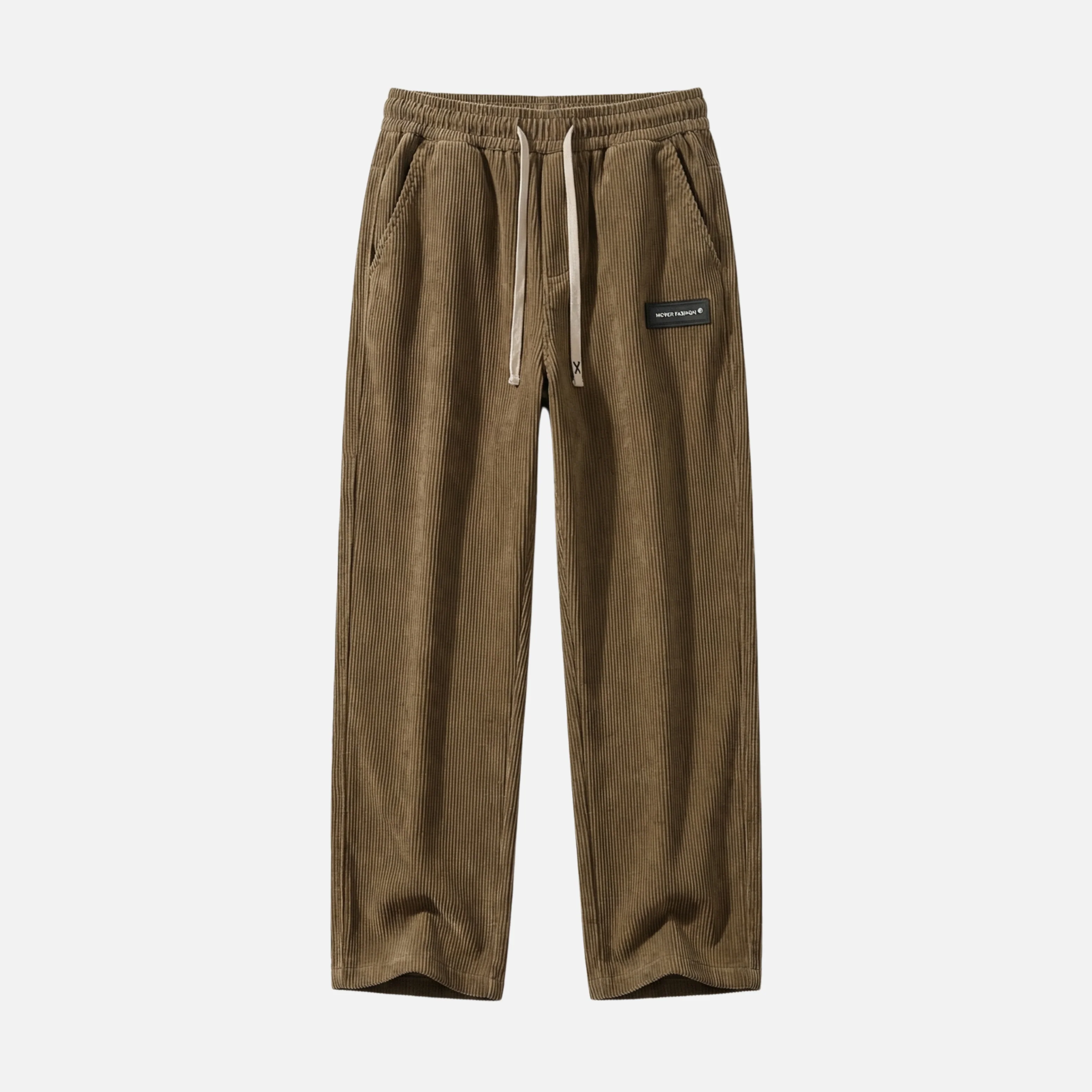 Oskar | Herren Leichte Casual Cordhose Kordelzug Taschen – Cord Hose Herren - Image 10