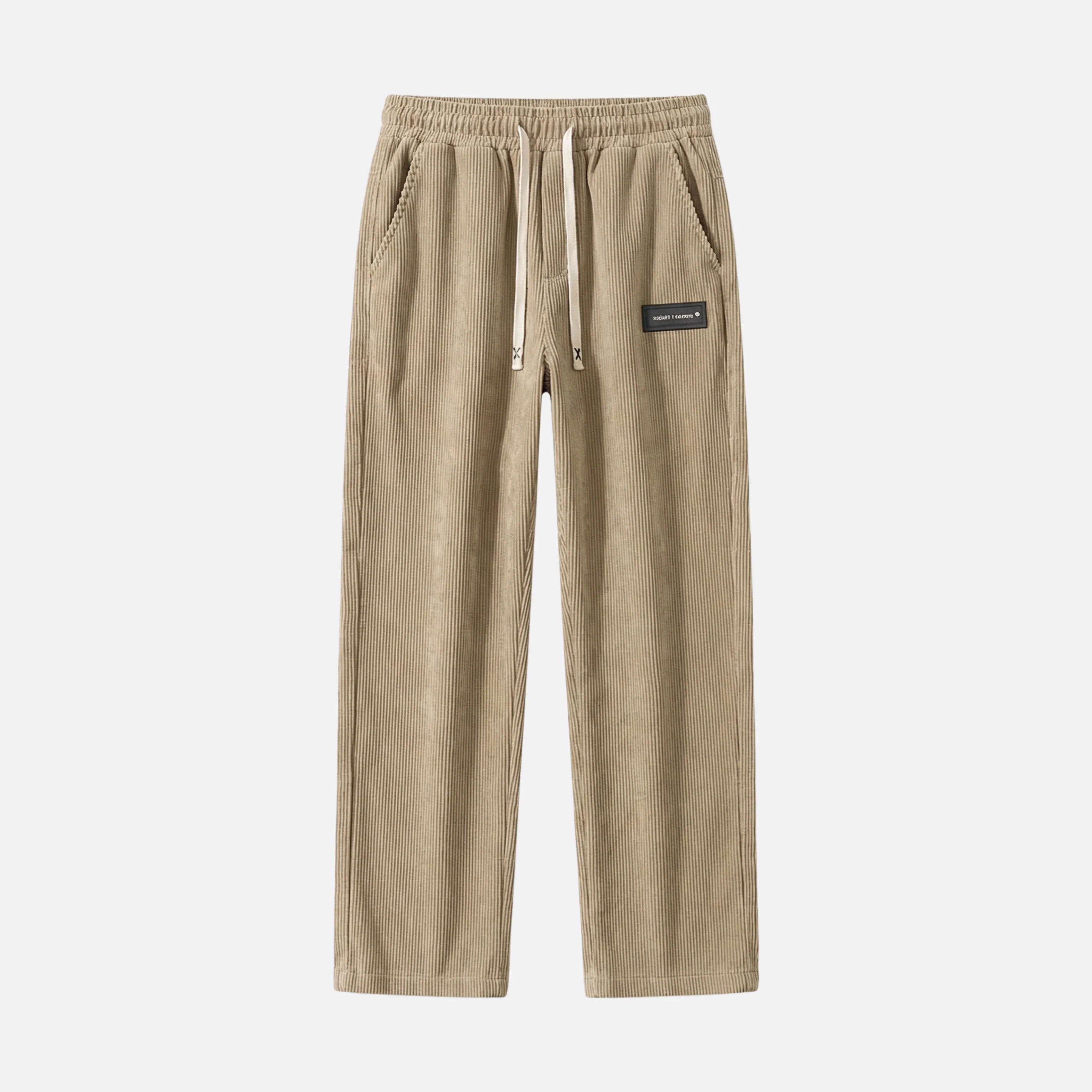 Oskar | Herren Leichte Casual Cordhose Kordelzug Taschen – Cord Hose Herren - Image 7