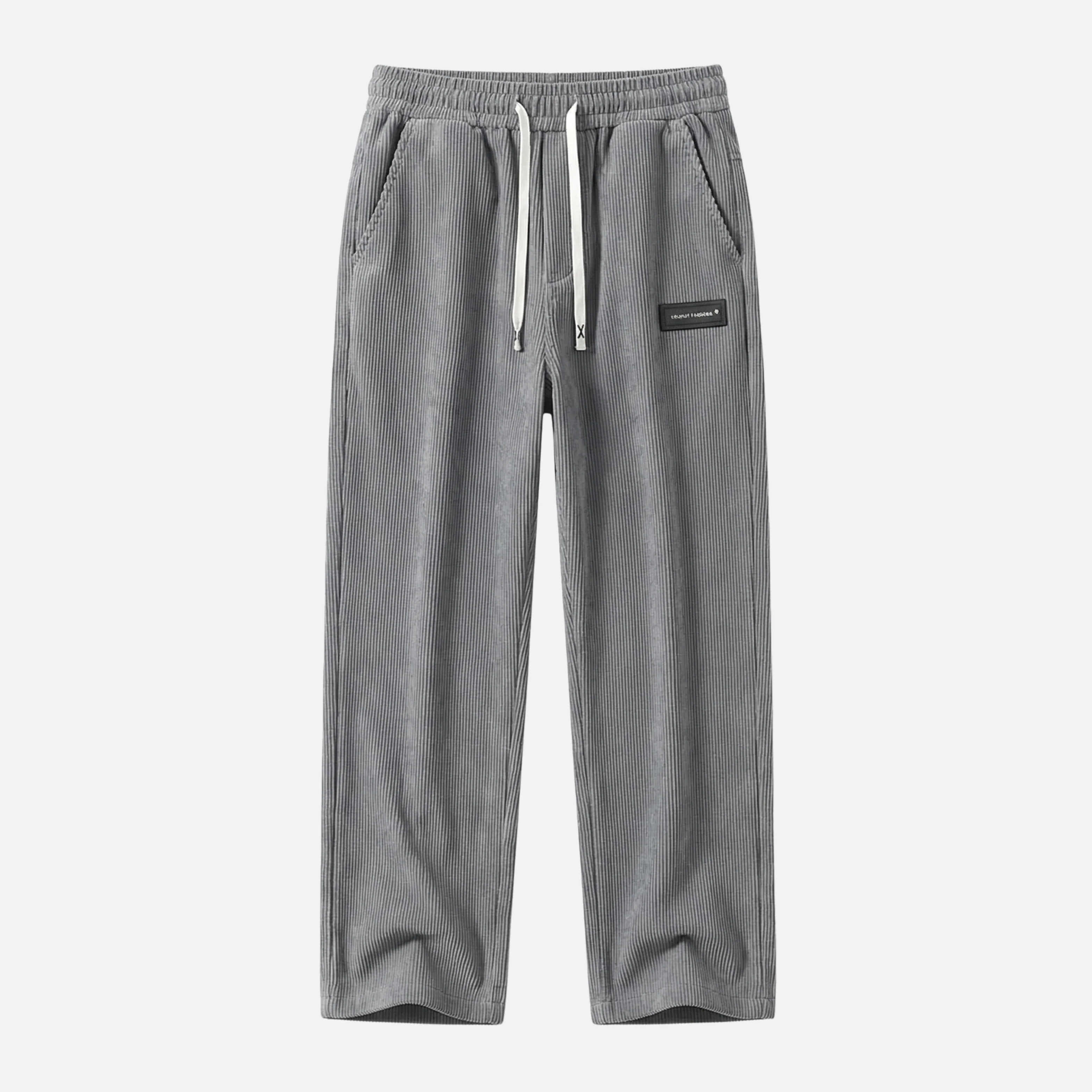 Oskar | Herren Leichte Casual Cordhose Kordelzug Taschen – Cord Hose Herren - Image 9