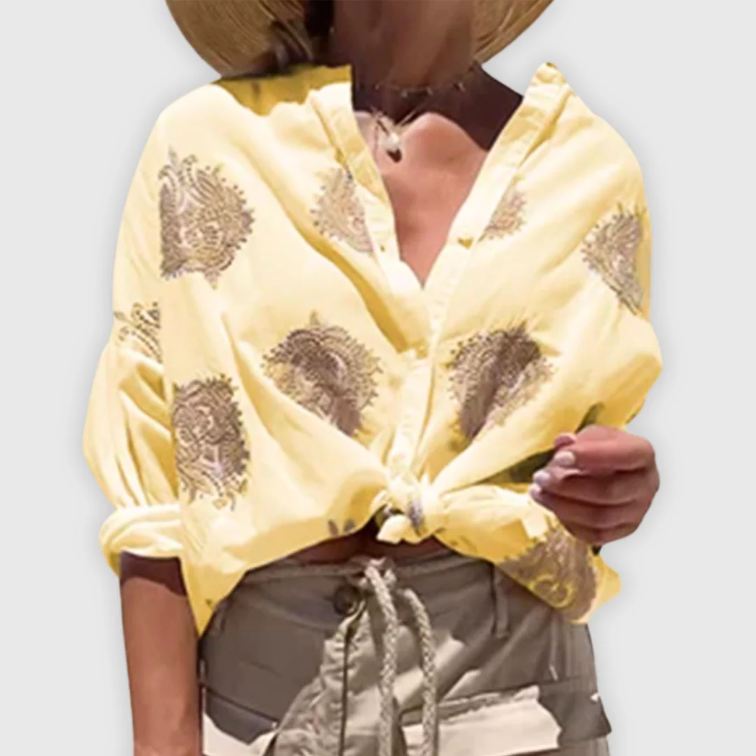 Leichte Elegante Damen Bluse Handgefertigt - Image 9