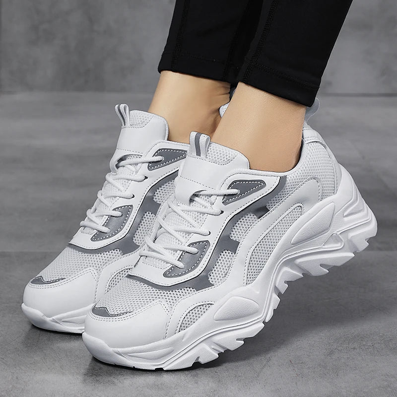 Veronika | Damen Leichte Mesh Wanderschuhe Dicke Sohle – Mesh Trailschuhe 2026 - Image 3