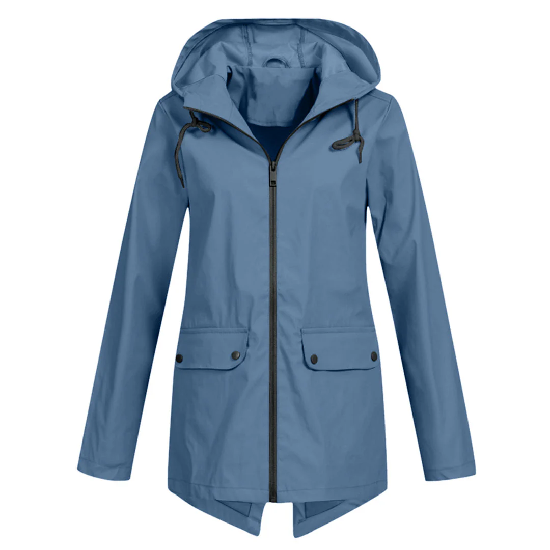Leichte Regenjacke mit Kapuze für Damen - Image 14