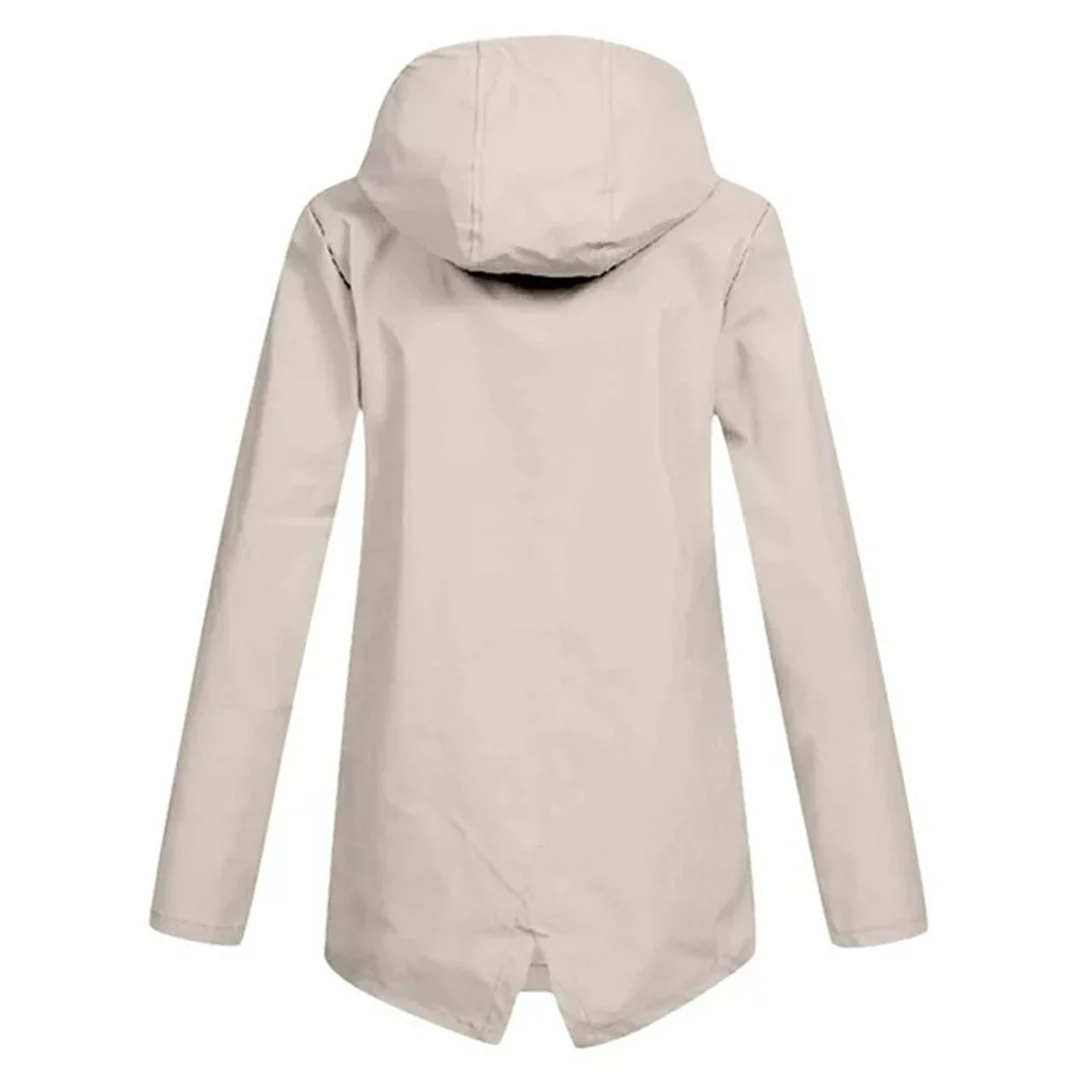 Leichte Regenjacke mit Kapuze für Damen - Image 2