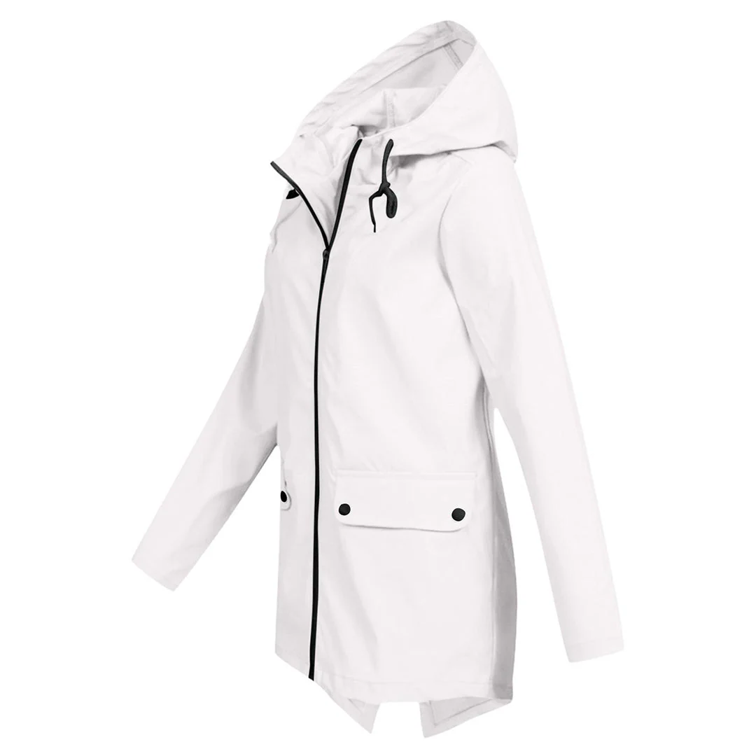 Leichte Regenjacke mit Kapuze für Damen - Image 8