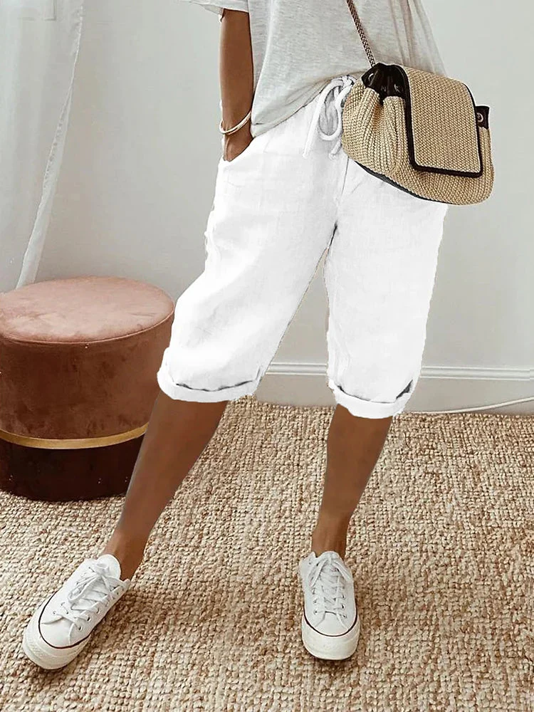 Leichte Sommer-Shorts aus Baumwolle - Malena