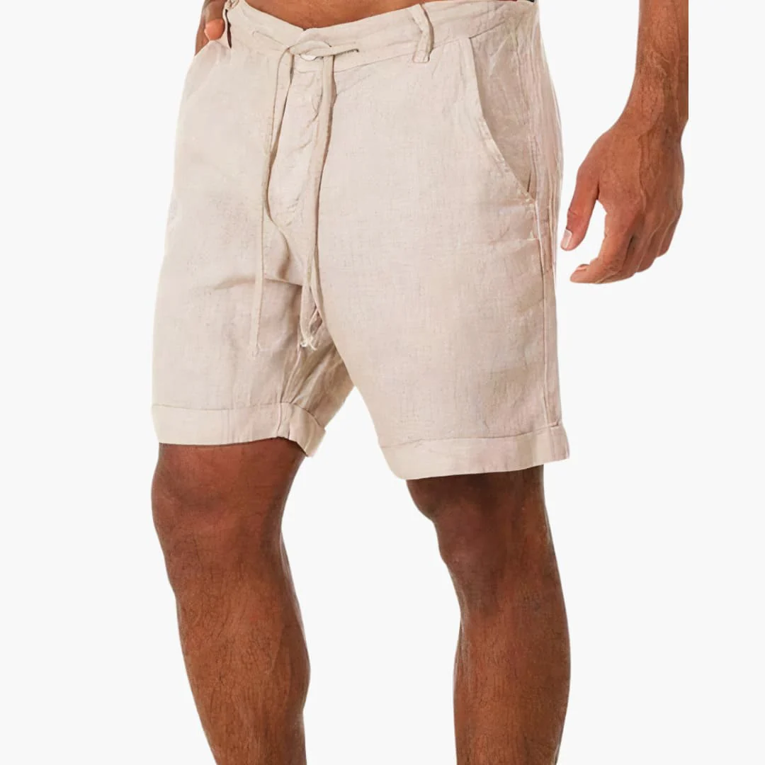 Leichte Sommer-Shorts mit Kordelzug - für Herren im Urlaubsstil - Image 4