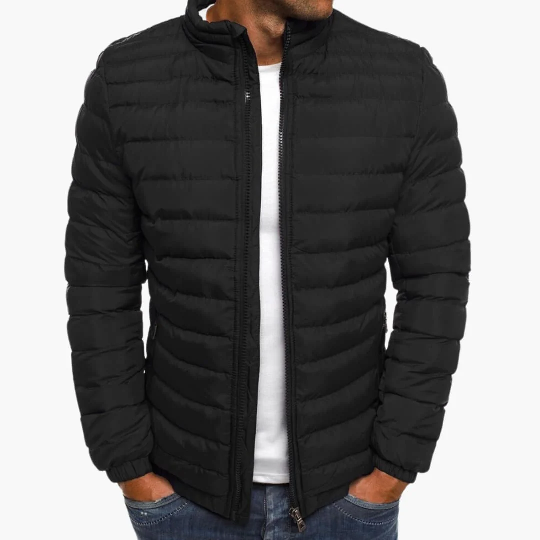 Leichte Steppjacke mit Reißverschluss - Herren Übergangsjacke - Image 6