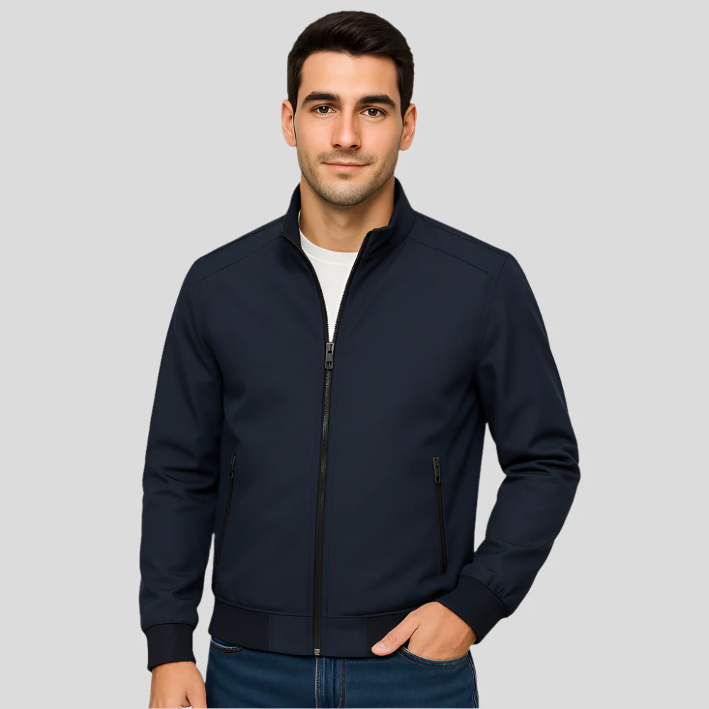 Leichte Steppjacke mit Stehkragen für Herren - Image 3