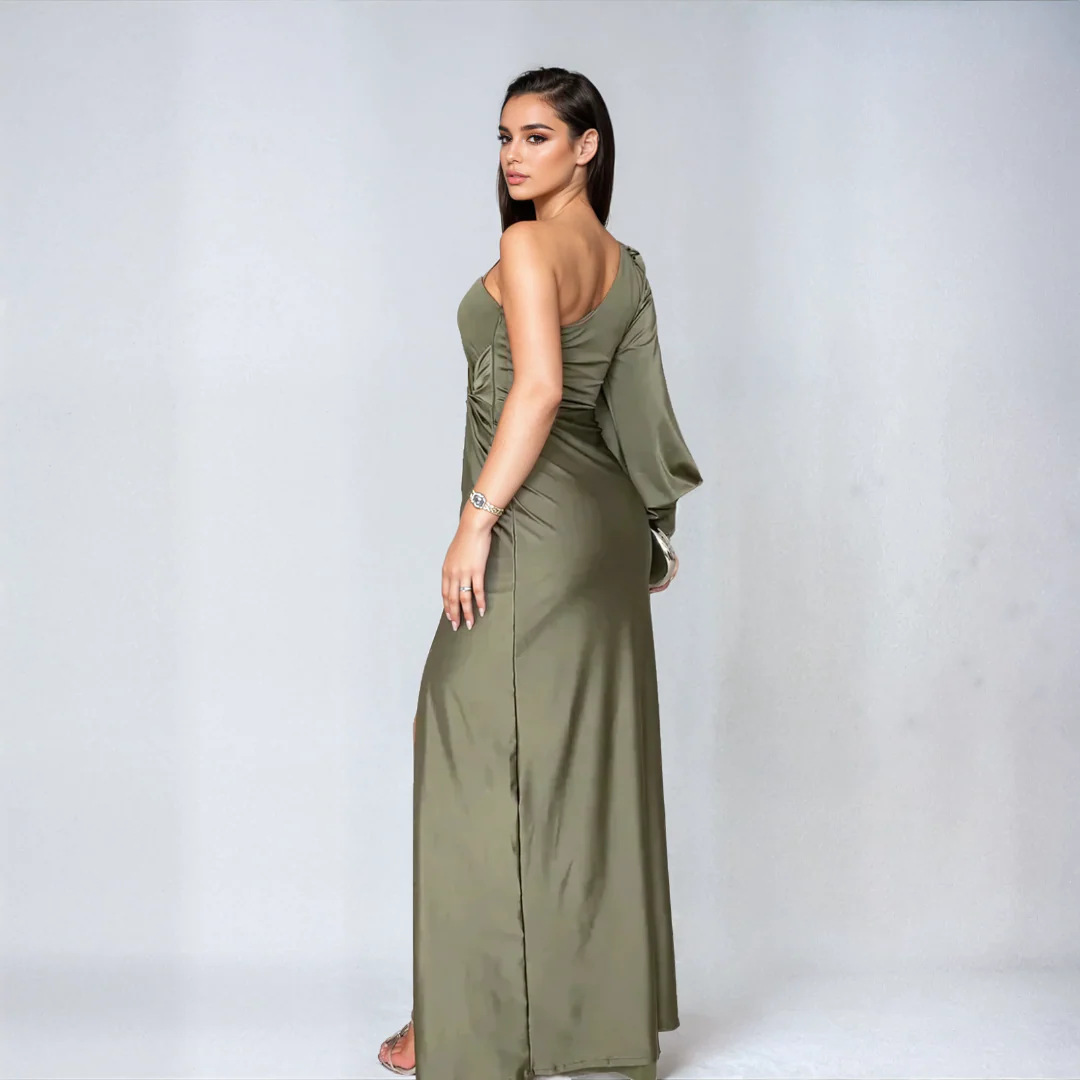 LEILA  | Langarmkleid mit Zauber Effekten - Image 3
