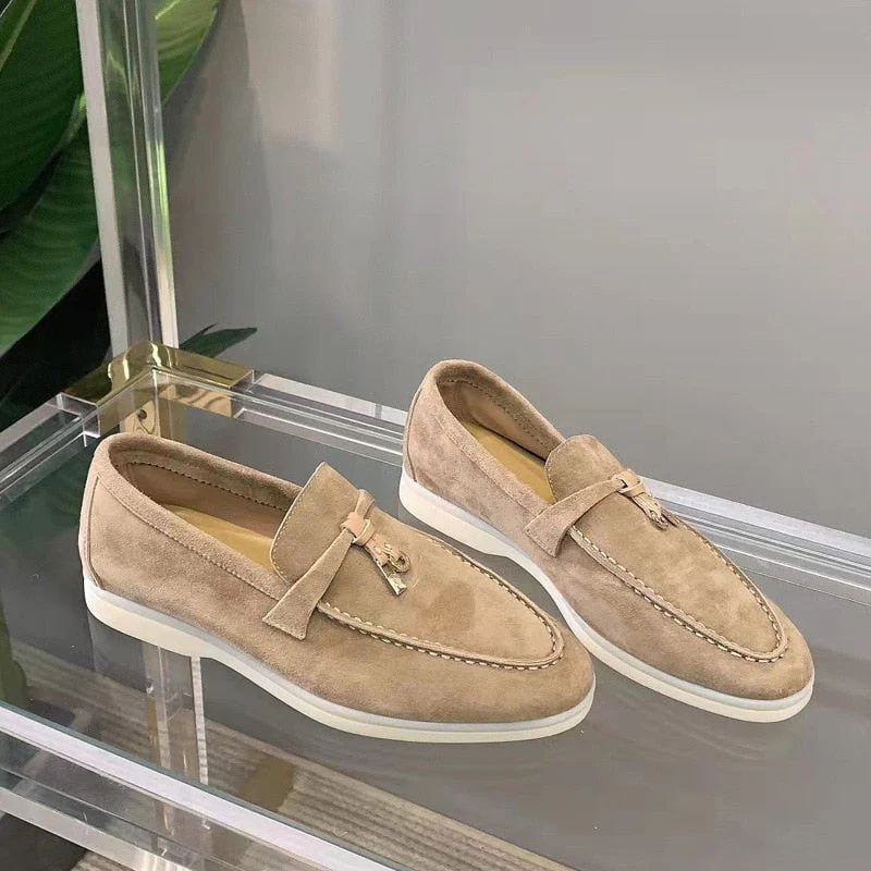 Leila- Wildleder Loafers Damen - Image 3