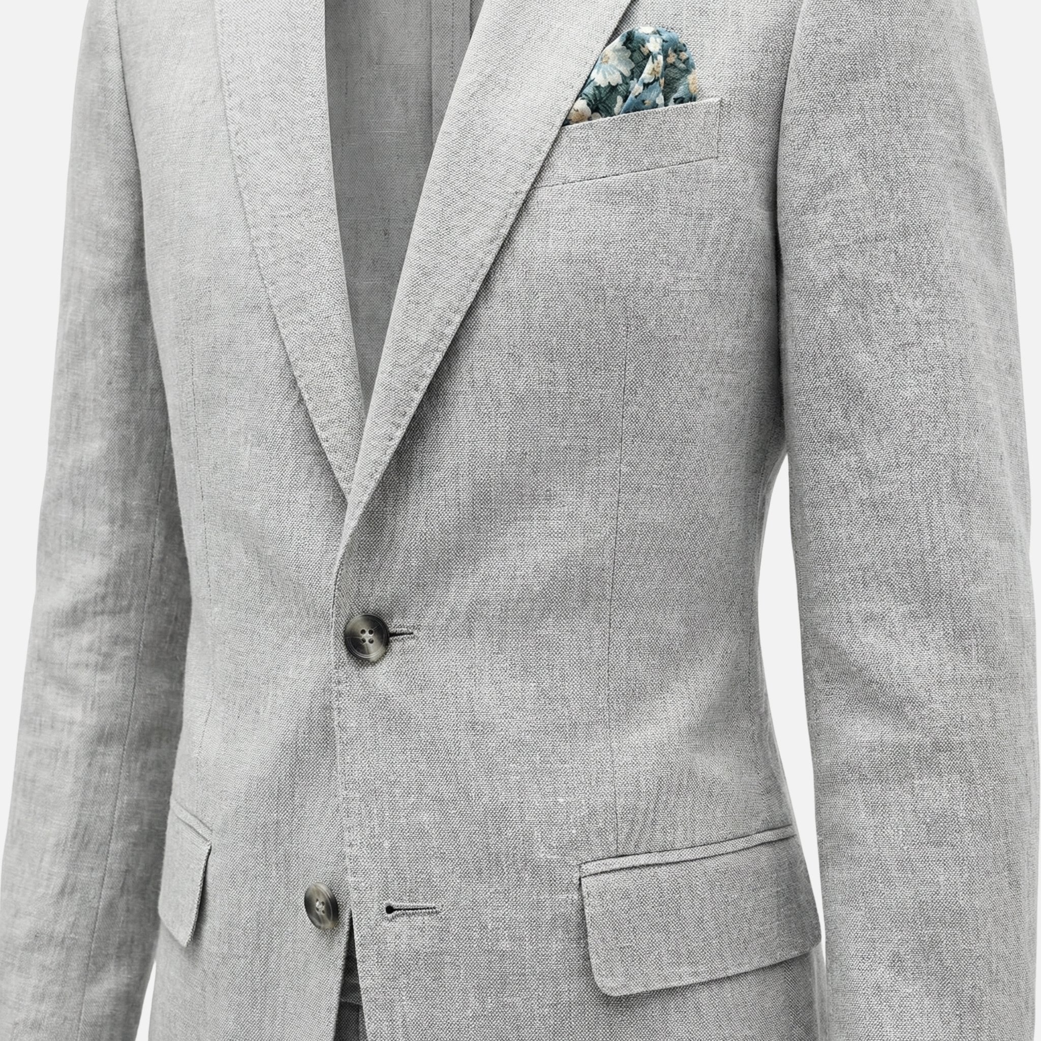 Otto | Herren Leinen-Zweiteiler Fallendes Revers – Leinen Anzug Sommer Herren - Image 4
