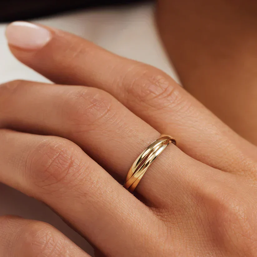 Léna Trielle Gold Ring - Image 3