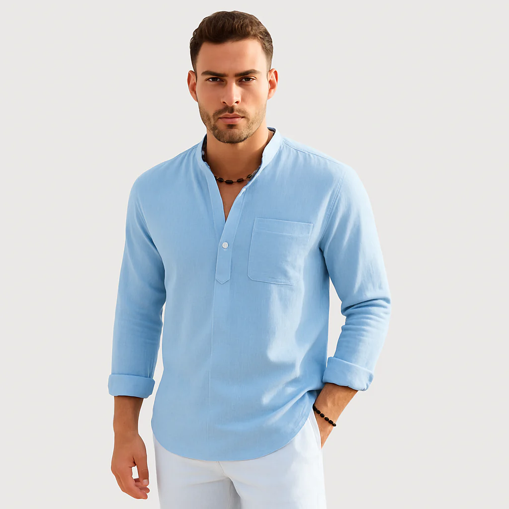 Lendon - Elegantes Leinenhemd für Herren - Sommer Chic - Image 2