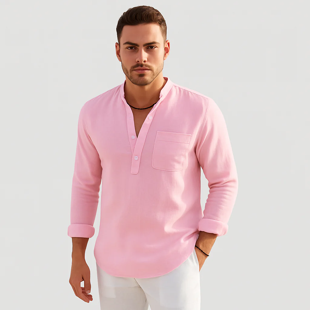 Lendon - Elegantes Leinenhemd für Herren - Sommer Chic - Image 6