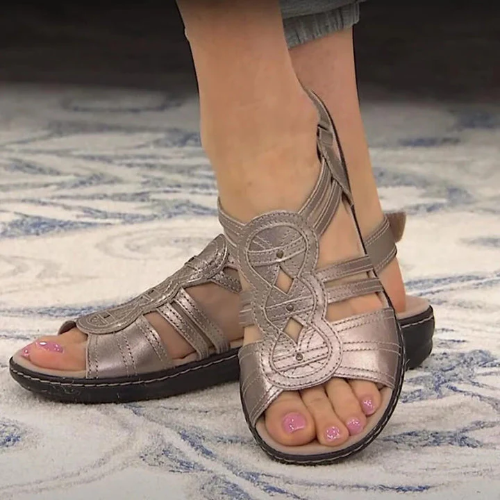 Lene- stilvolle ergonomische sandalen mit fußgewölbeunterstützung - Image 9