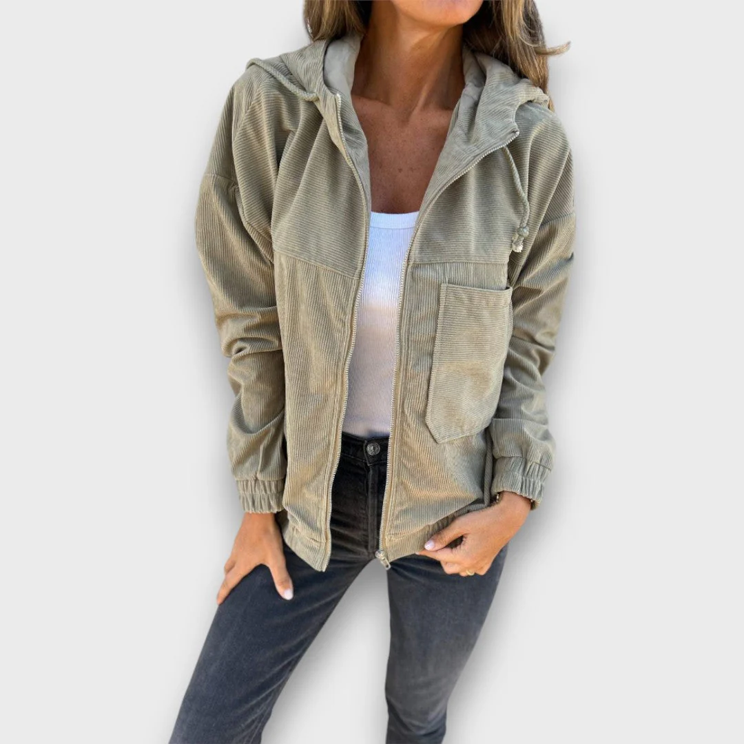 Lenia – Kapuzenjacke mit Reißverschluss - Image 3