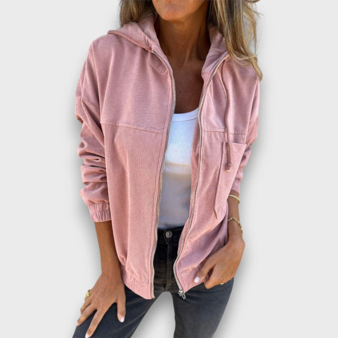 Lenia – Kapuzenjacke mit Reißverschluss - Image 4