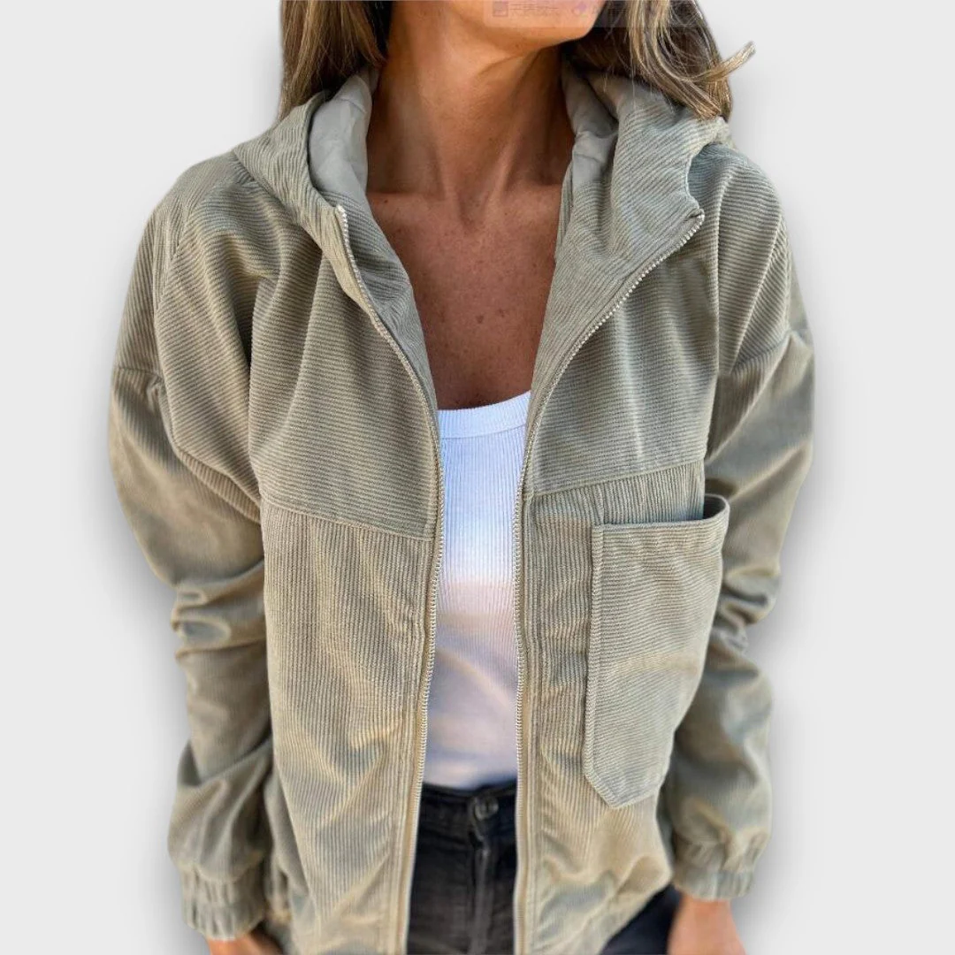 Lenia – Kapuzenjacke mit Reißverschluss - Image 5