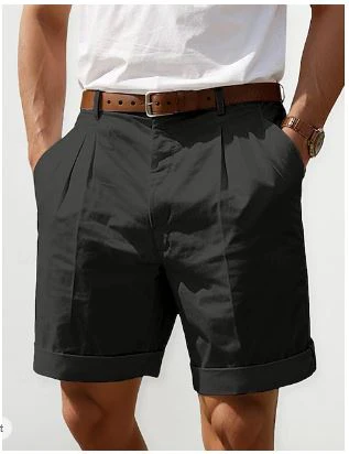 Lennox - Herren Sommer Leinen Shorts - Image 2