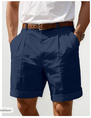 Lennox - Herren Sommer Leinen Shorts - Image 5