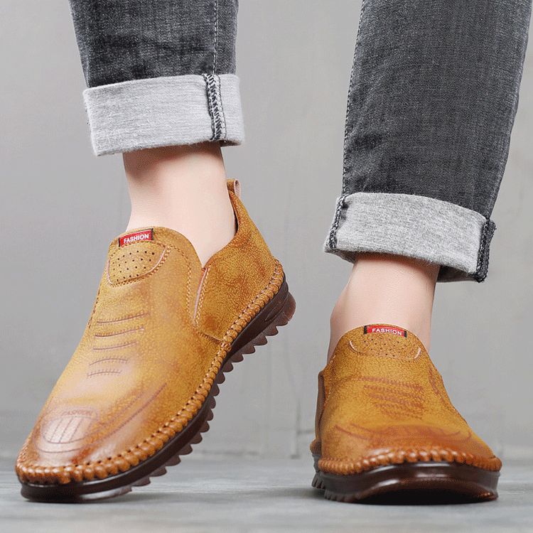 Leon – Komfortabler Herren Slip-on Freizeitschuh mit flexibler Sohle - Image 2
